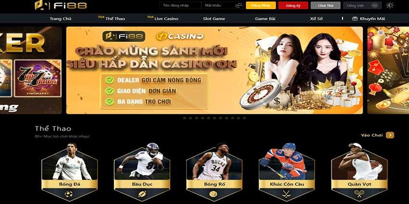 Tổng quan về nhà cái casino Fi88